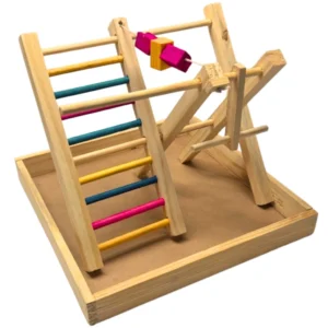 Brinquedo Playground Para Calopsita Periquito Twister Hamster