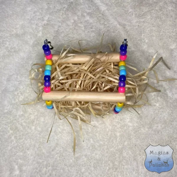 Puxa Palha, Brinquedo para Calopsita, Periquito, Agapornis - Imagem 7