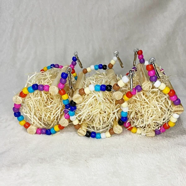 Puxa Palha, Brinquedo para Calopsita, Periquito, Agapornis - Imagem 3