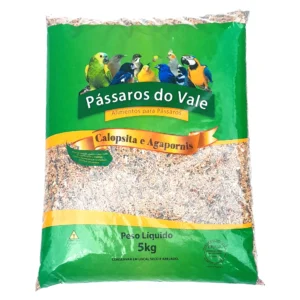 ração mistura de sementes de calopsita agapornis 5kg