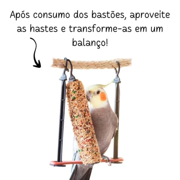 Bastão Calopsita Mamão Com Balanço 100g Prefere - Imagem 2