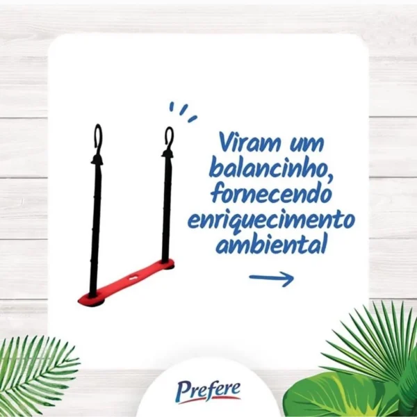 Bastão Calopsita Mamão Com Balanço 100g Prefere - Imagem 3